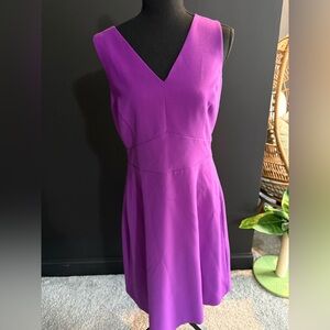 Banana Republic Sleeveless Purple Dress